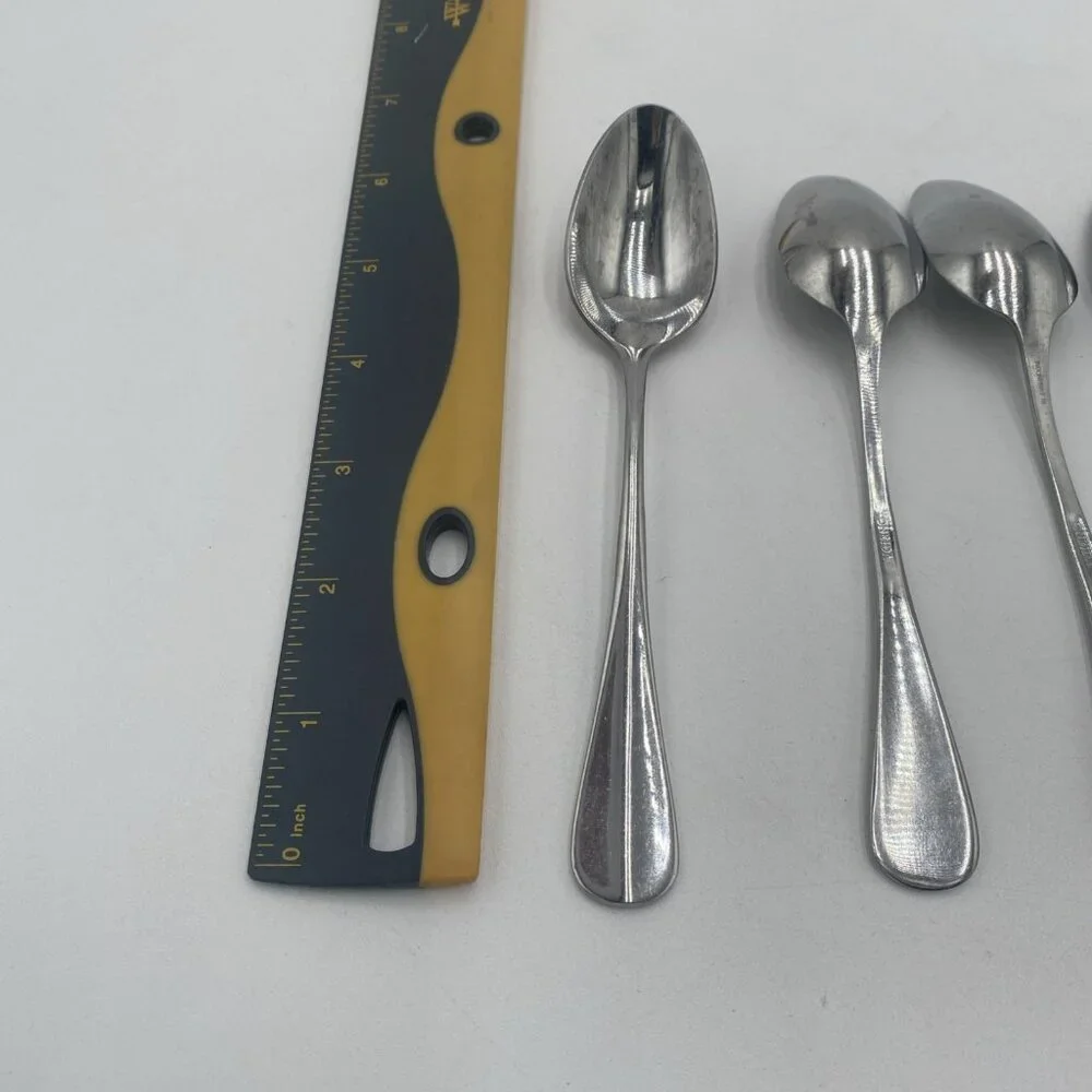 Oneida BAGUETTE Glossy Set of 6 Spoons 6.5